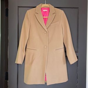 Emerson Fry Emerson Made Camel Wool Top Coat XS